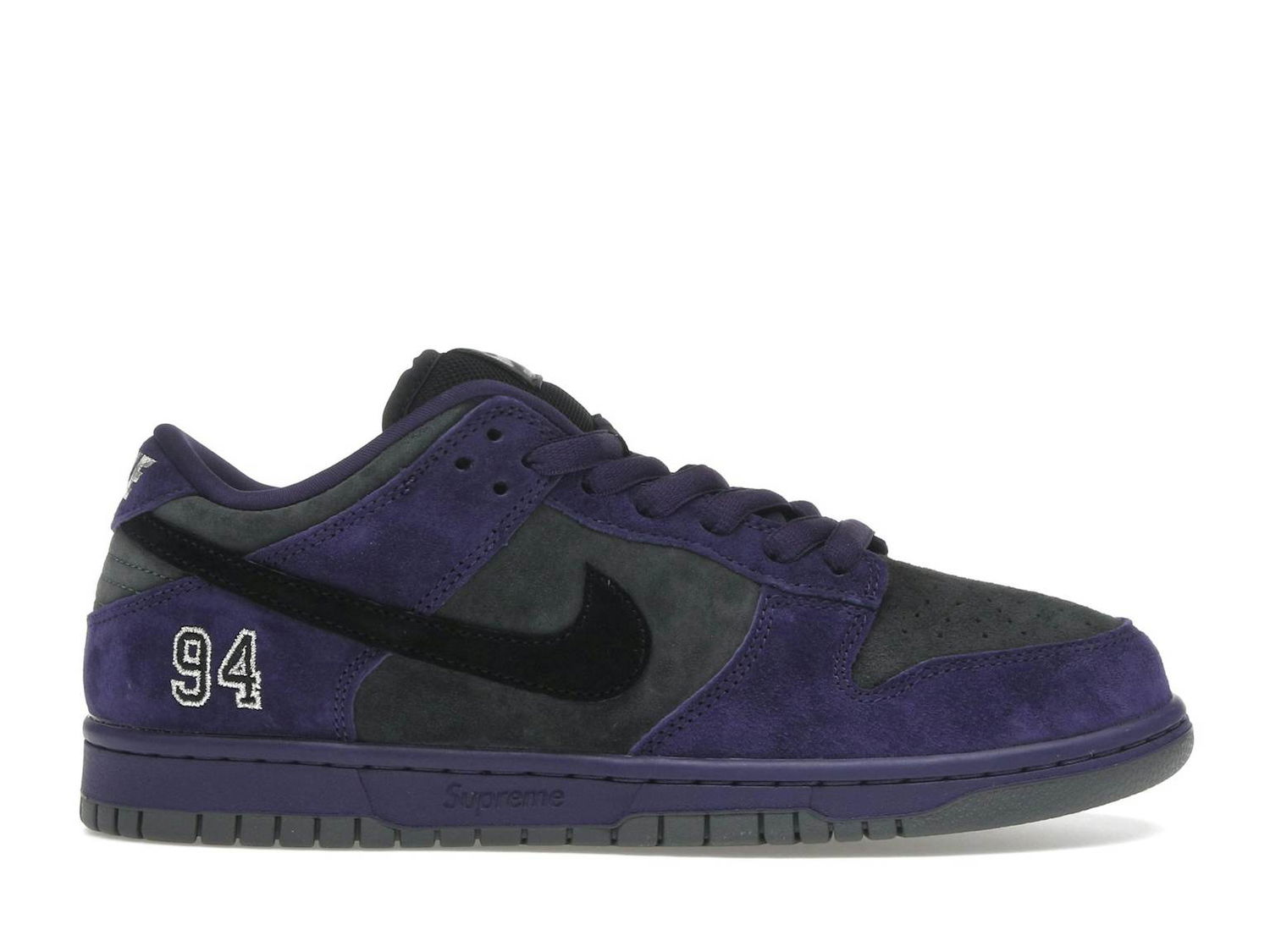 Sneakers och skor Nike SB Supreme x Dunk Low "Ink" Purpur | HQ8487-500, 0