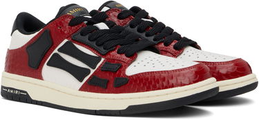 Sneakers och skor AMIRI Snake Skel-Top Low Vit | AMFOSR1104, 3
