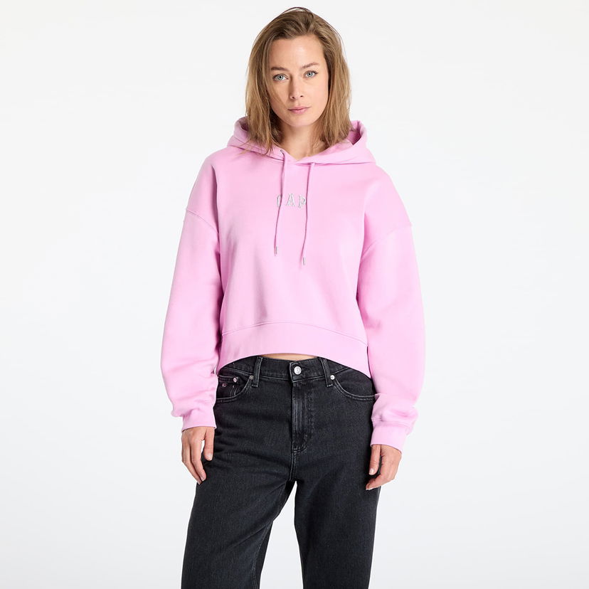 Sweatshirt GAP GAP Oversized Logo Hoodie Rosa | 588015-01