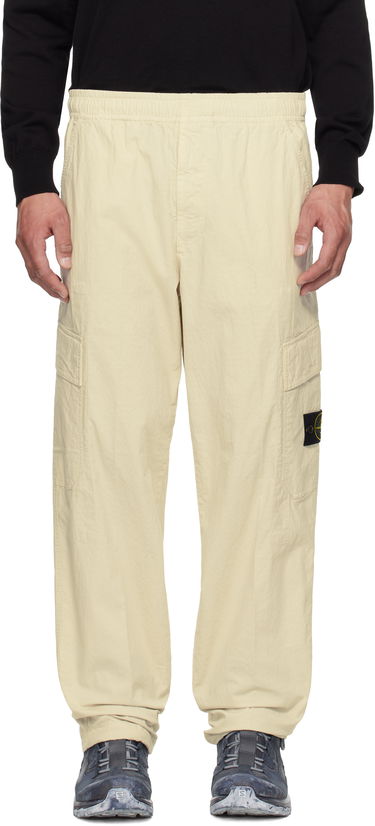 Cargo byxor Stone Island Stone Island Mil-Spec Stretch Ripstop Cargo Pants Beige | K1S15 3100022 S0063, 0