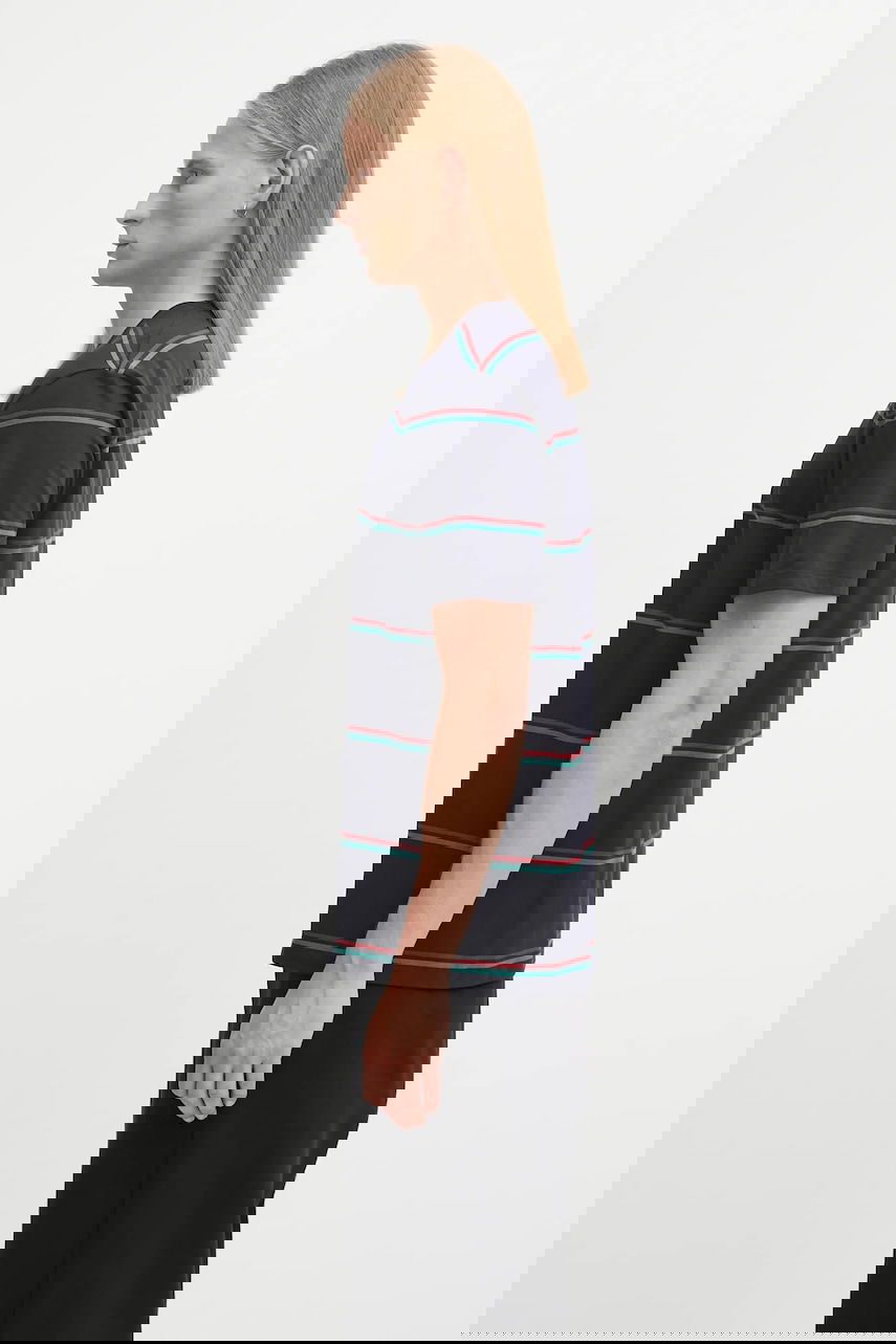 T-shirt Fred Perry Striped T-shirt Mörkblå | M1734, 1