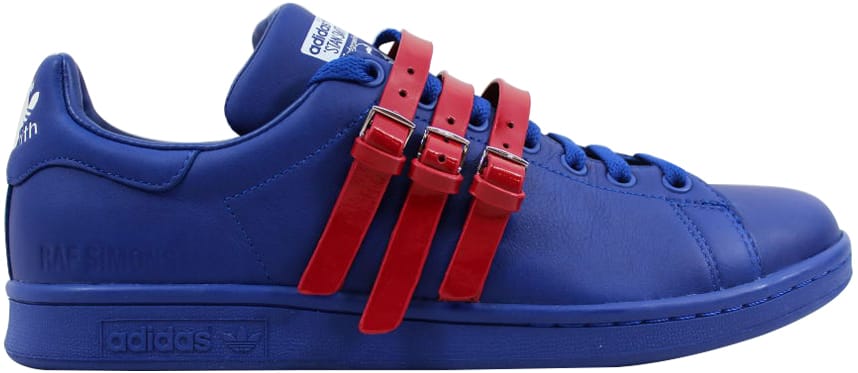 Sneakers och skor adidas Originals Raf Simons x Stan Smith Strap Royal Blue/Red Blå | AQ2723, 0