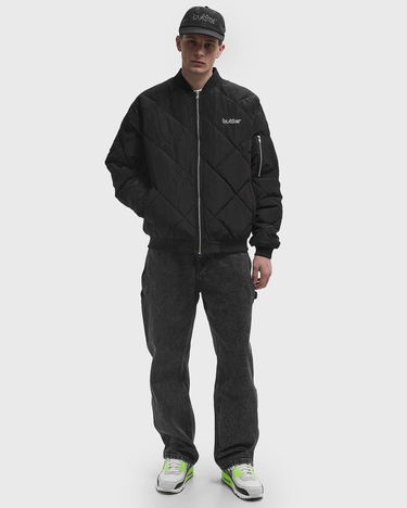 Bomberjacka Butter Goods Quilted Bomber Jacket Svart | P23429, 2