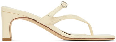 Kläder Aeyde Aeyde Giselle Heeled Thong Sandals Beige | A11-HS-GLIS55TB27-SS24-100-028, 0