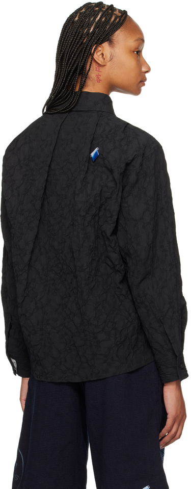 Skjorta ADER ERROR Flag Textured Shirt Svart | BN01SSSH0102BK, 2
