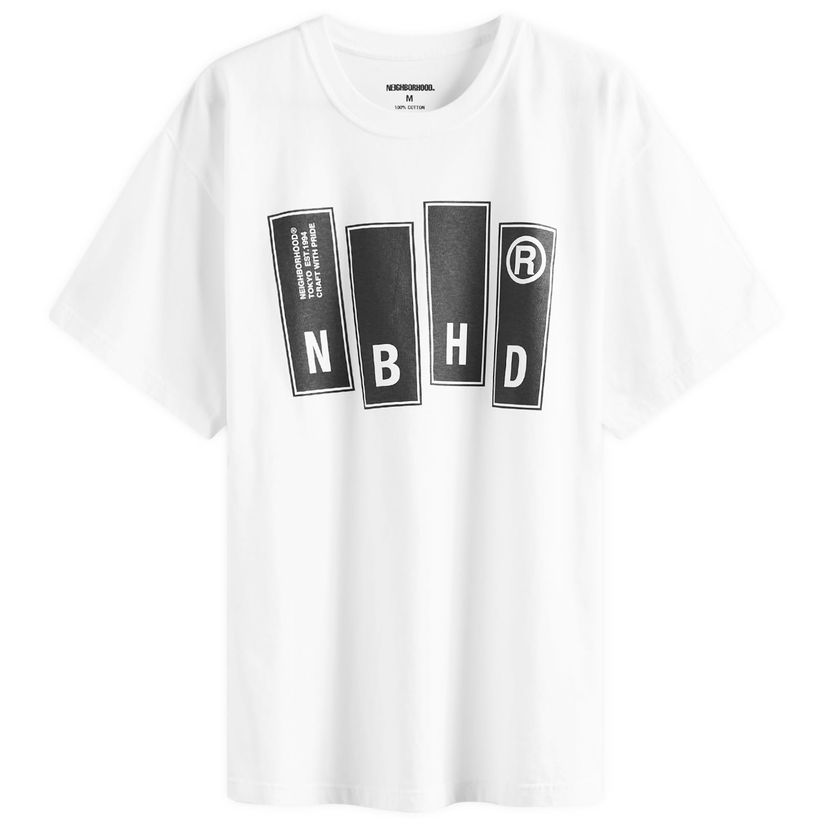 T-shirt Neighborhood 26 Printed Vit | 241PCNH-ST26-WT