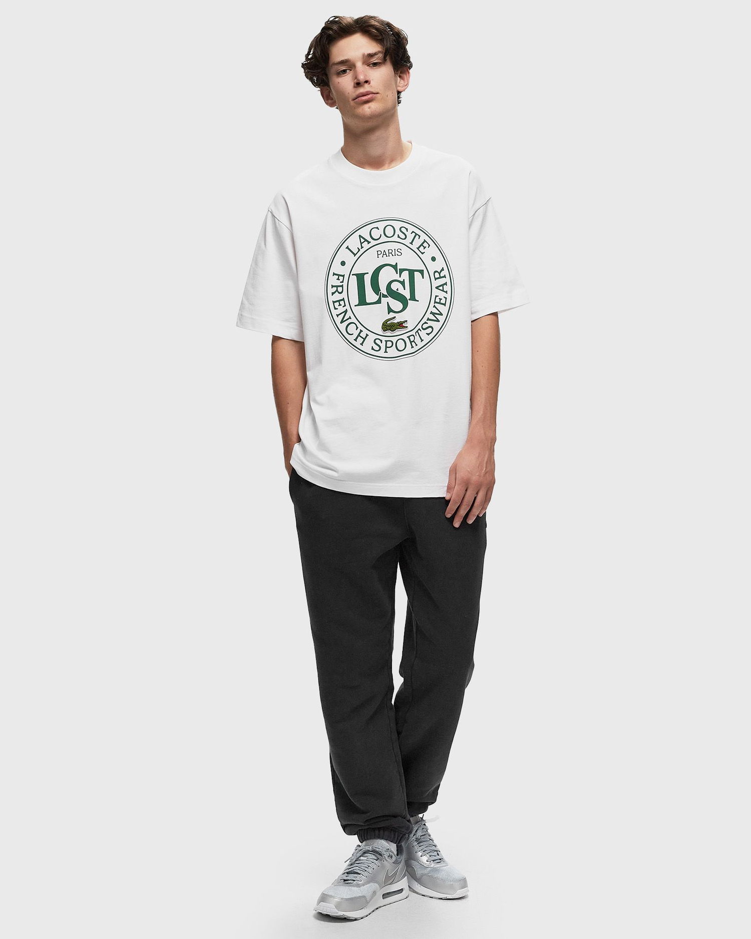 T-shirt Lacoste TEE Vit | TH2753-001, 1