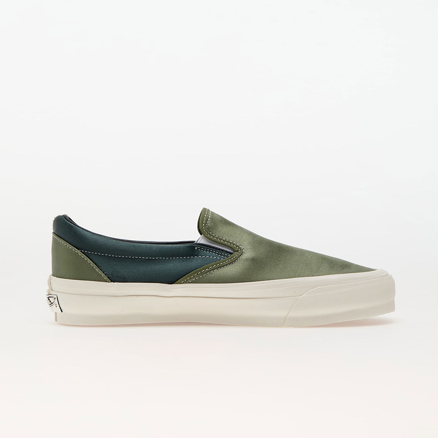 Sneakers och skor Vans LX Slip-On Reissue 98 Satin Loden Green Grön | VN0007PJZBF1, 1