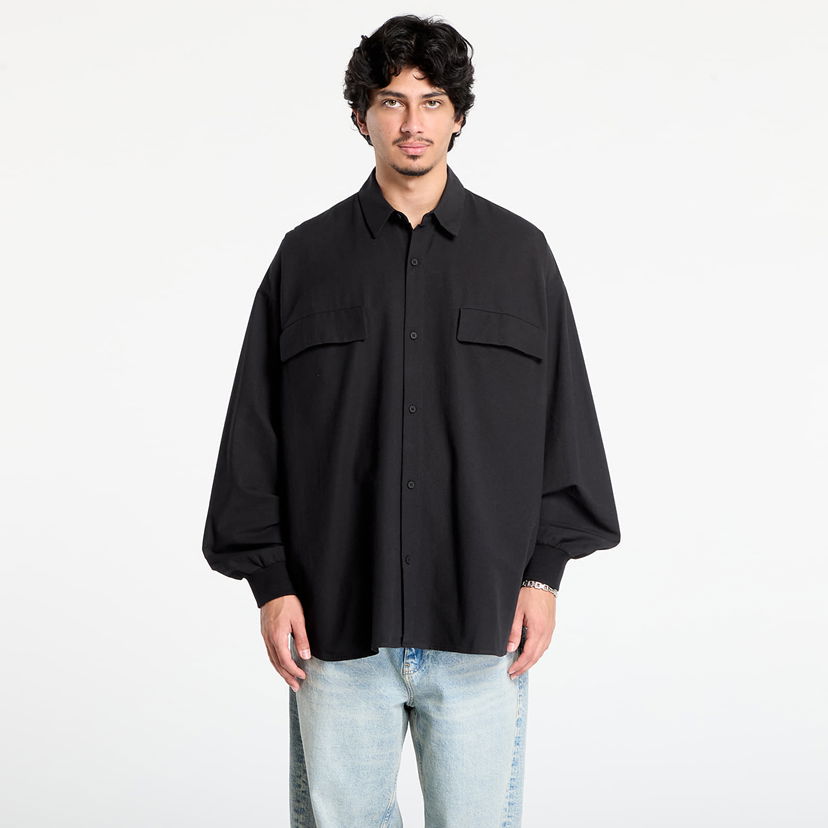 Skjorta Fear of God Fear of God Essentials Oxford Shirt Svart | 186SP254420F-861