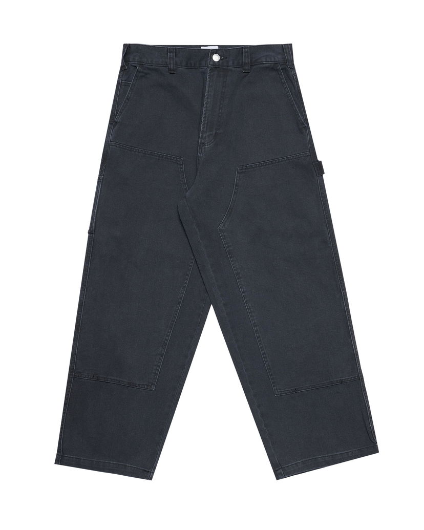 Byxor OBEY Bigwig Denim Carpenter Pant Svart | 142010104-BLK