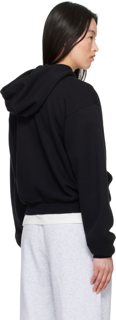 Sweatshirt SKIMS SKIMS Fleece Classic Hoodie Svart | PL-PLO-8365W, 2