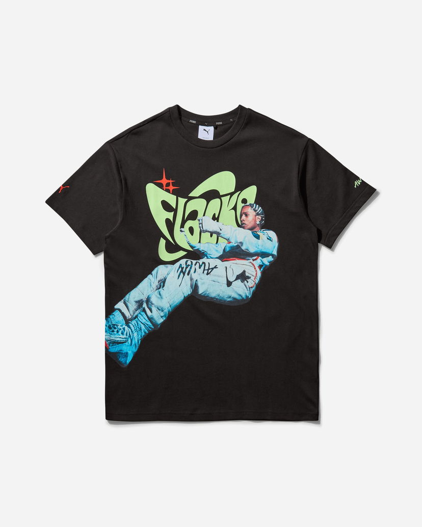 T-shirt Puma A$AP Rocky Flacko Drive Graphic Tee Svart | 633389-01