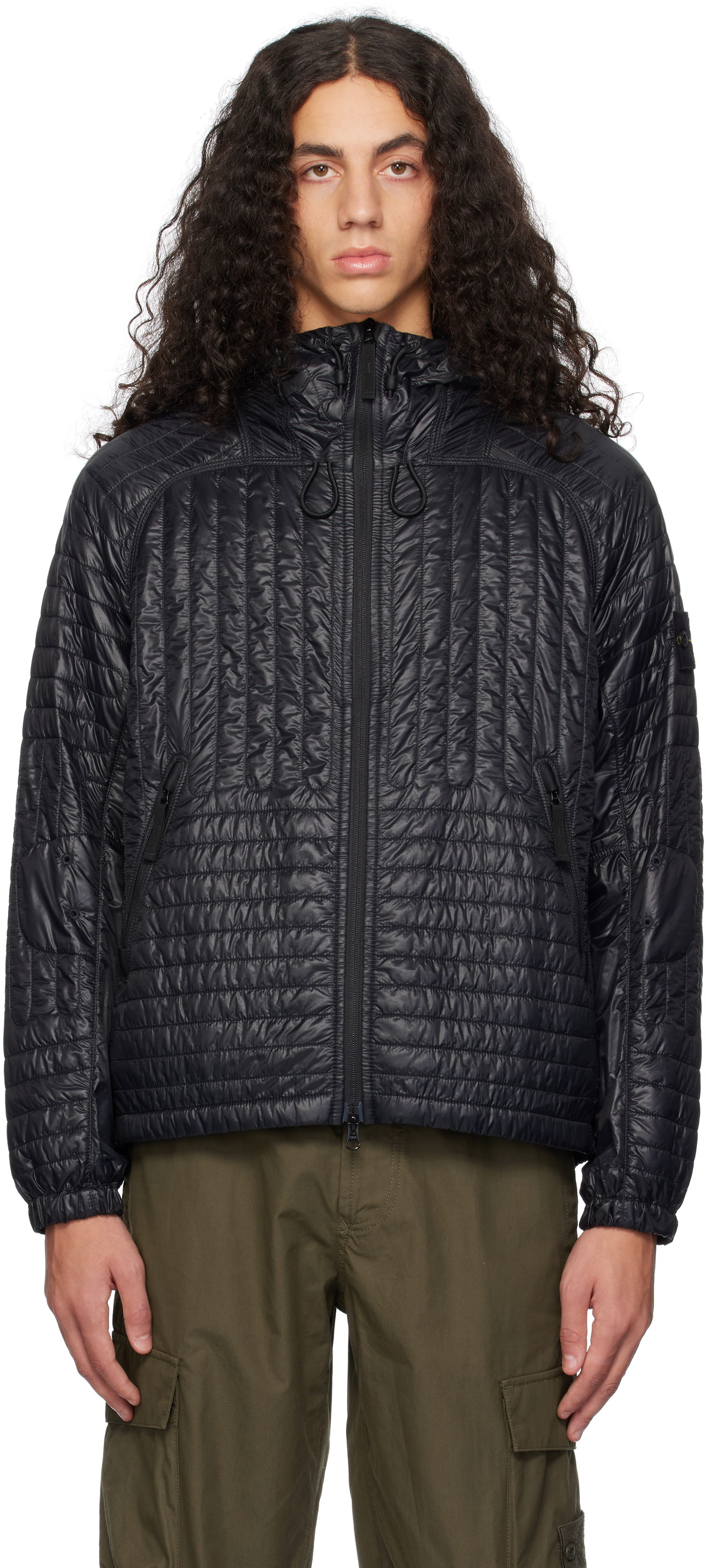 Pufferjacka Stone Island Stone Island Pertex Quantum PrimaLoft Insulated Jacket Svart | 811543232, 0