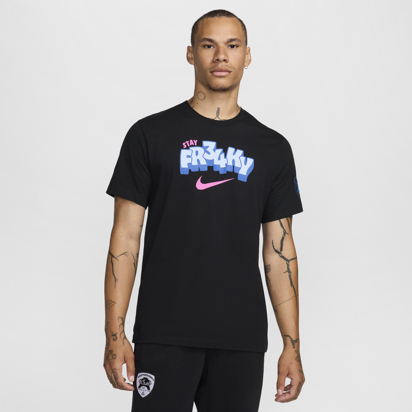 T-shirt Nike Giannis Svart | FZ8077-010