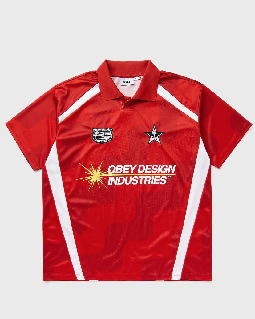 Jersey OBEY Obey Design Industries Soccer Jersey Röd | 131080372-RDM