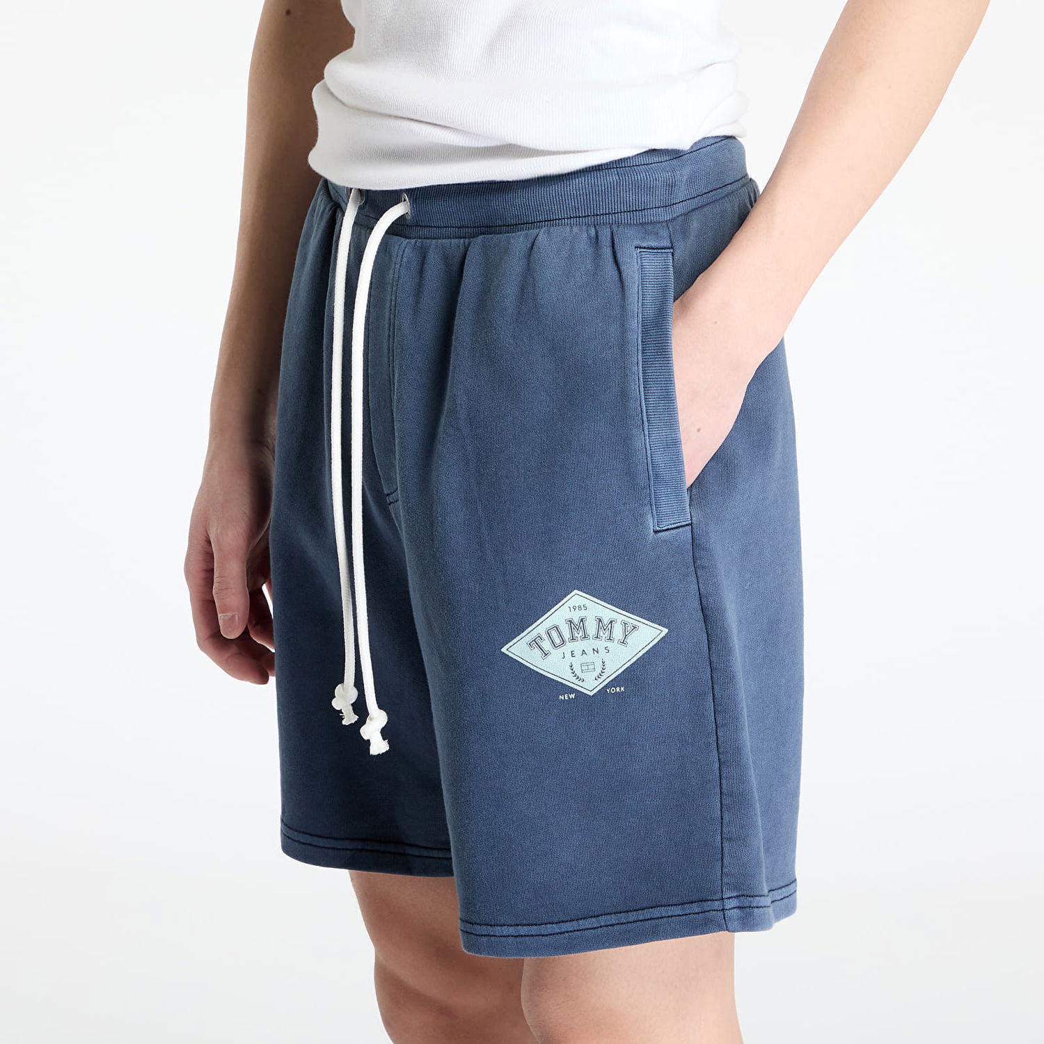 Shorts Tommy Hilfiger Tommy Jeans Regular Varsity Shorts Blå | DM0DM20936 C1G, 1