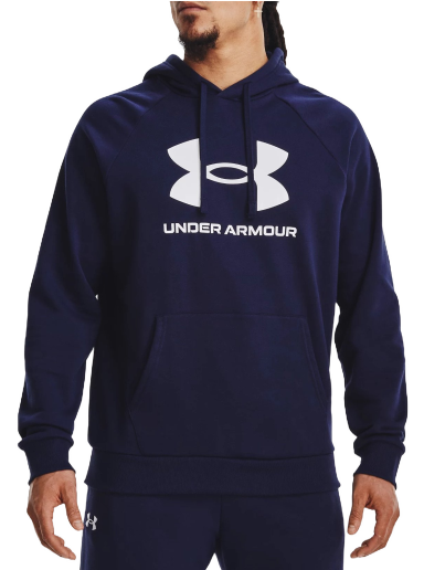 Sweatshirt Under Armour Rival Fleece Mörkblå | 1379758-410