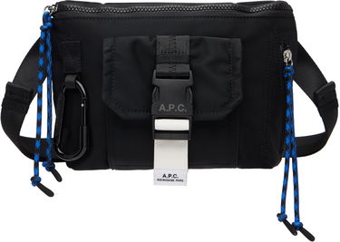 Midjeväska A.P.C. A.P.C. Trek Bum Bag Svart | PAAGR-H62219, 0