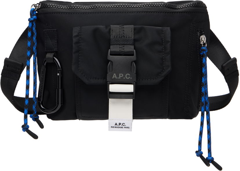 Midjeväska A.P.C. A.P.C. Trek Bum Bag Svart | PAAGR-H62219
