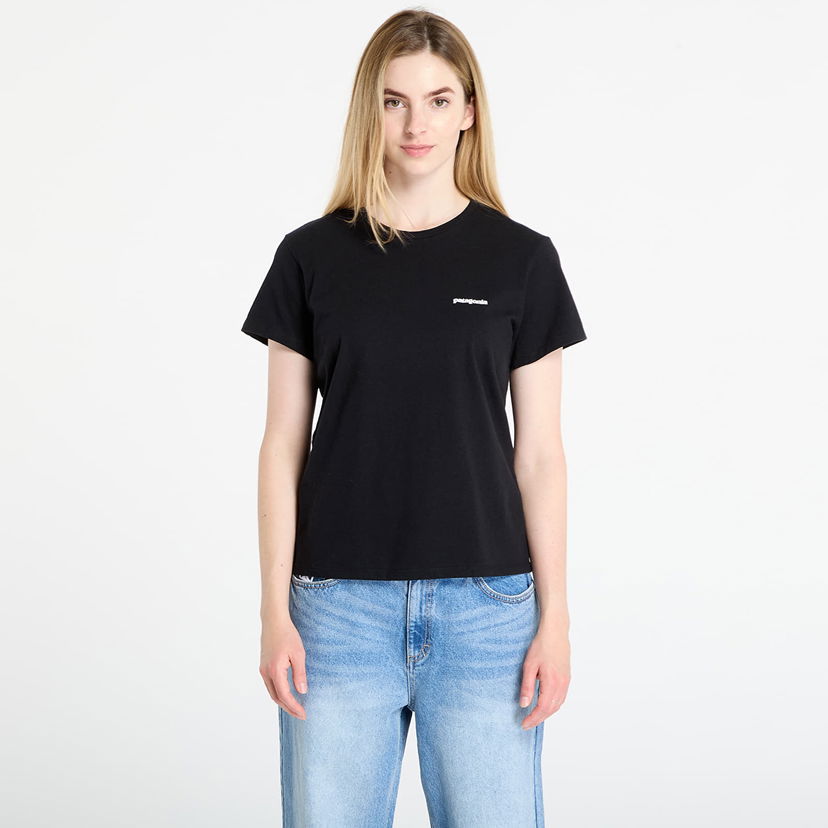 T-shirt Patagonia P-6 Logo Responsibili-Tee Svart | 37567 BLK