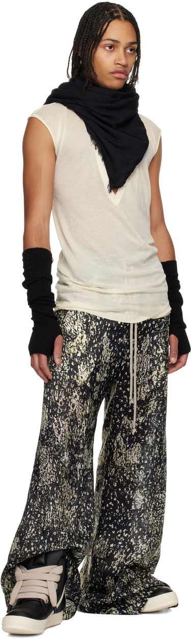 Sneakers och skor Rick Owens Rick Owens Hollywood Jumbolace Geobasket Svart | RU01E5898 LLPPW2, 4