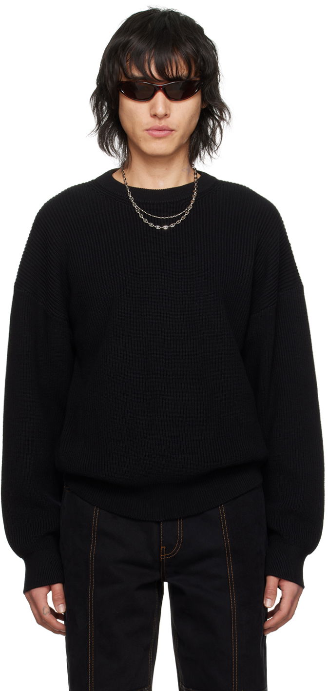 Sweater Marine Serre Core Sweater Svart | MTK006 CKNI0516