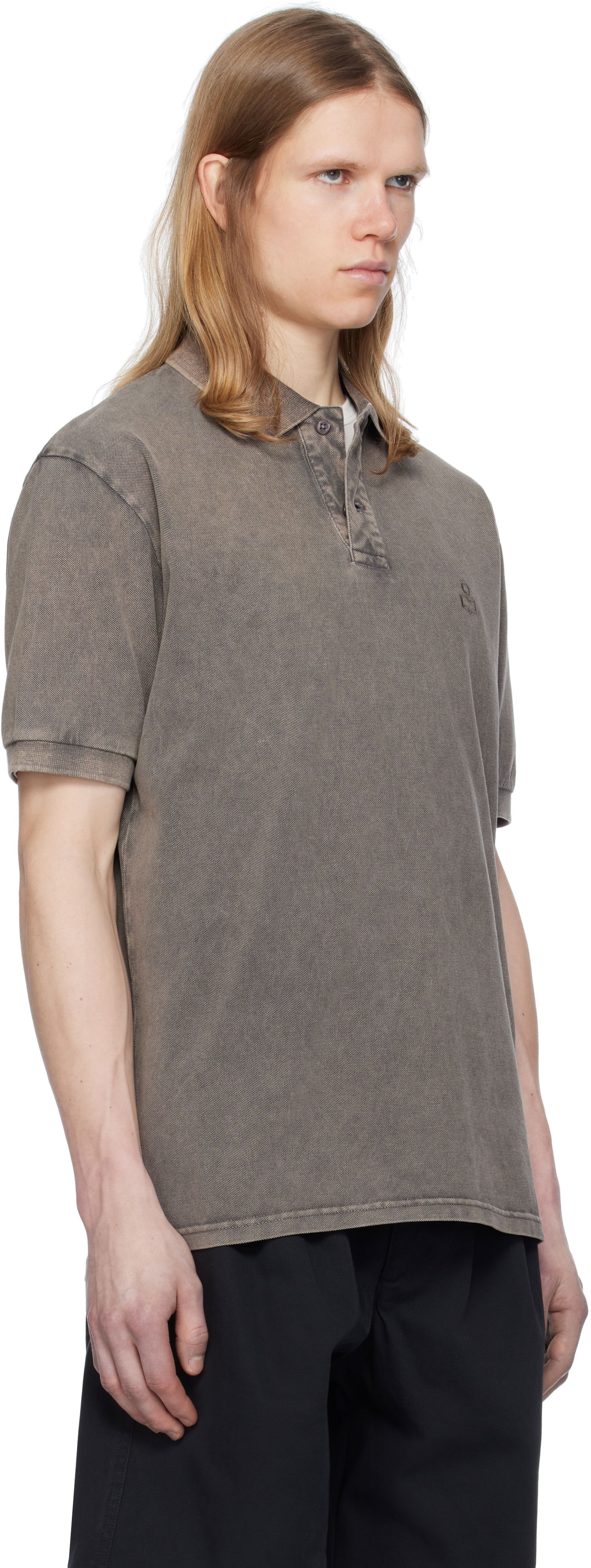 Polotröja ISABEL MARANT Isabel Marant Afko Polo Brun | PL0003HA-C2K01H, 1
