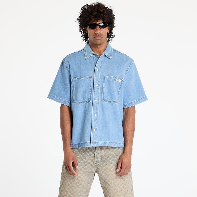 Skjorta CALVIN KLEIN Calvin Klein Jeans Bowler Denim Shirt Blå | J30J327512 1AA
