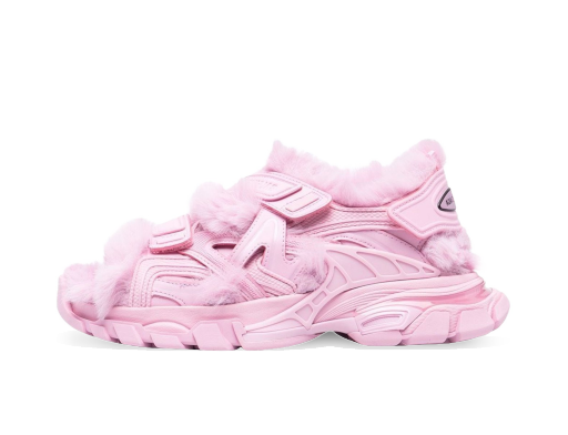 Sneakers och skor Balenciaga Track Sandal Fake Fur Pink W Rosa | 668560W3CQ35000