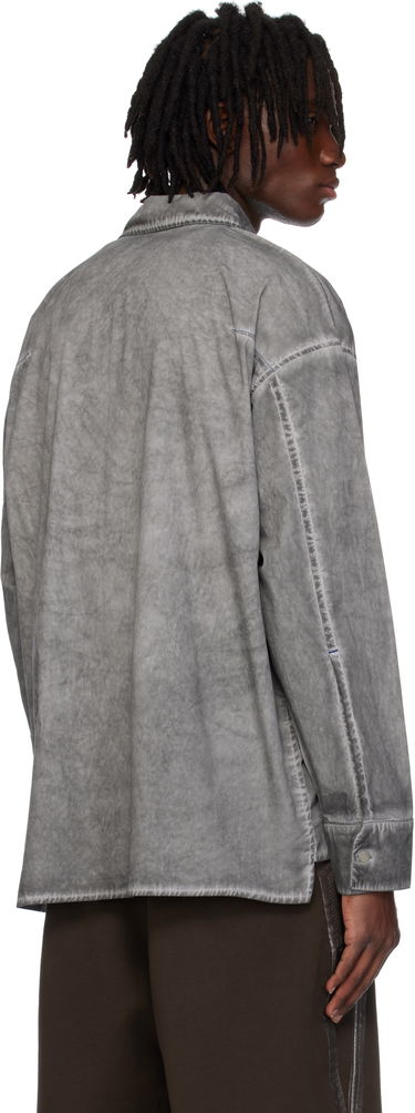Skjorta A-COLD-WALL* A-COLD-WALL* Dissect Long Sleeve Shirt Grå | ACWMSH159, 2