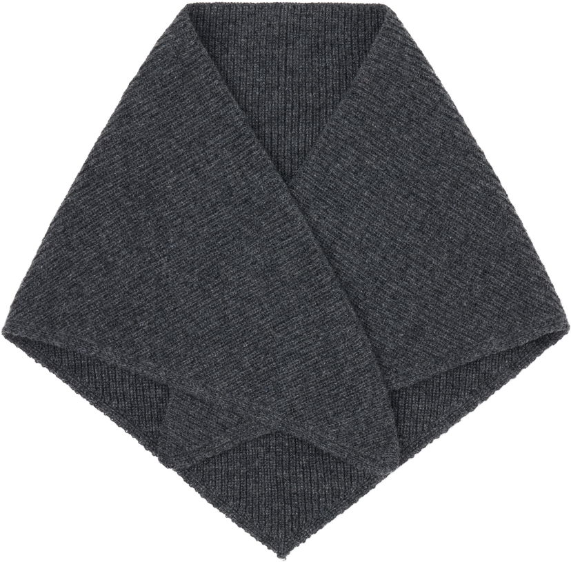 Halsduk &Daughter &Daughter Fionn Cashmere Foulard Scarf Grå | HKN03925