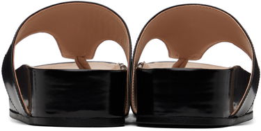 Klä Simone Rocha Simone Rocha Pearl Thong Platform Sandals Svart | SLD47D 0740, 1