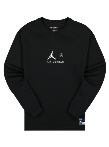 T-shirt Jordan Fragment x Long Sleeve T-Shirt Svart | DA2981 010