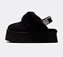 Sneakers och skor UGG Funkette Slide Svart | 1113474-BLK, 1