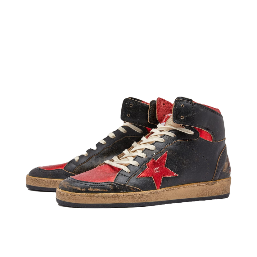 Sneakers och skor Golden Goose Sky Star Leather Röd | GMF00230-F003285-90235