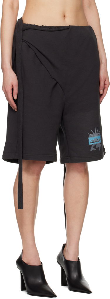 Shorts Ottolinger Ottolinger Wrap Track Shorts Svart | 115-200915-01, 4