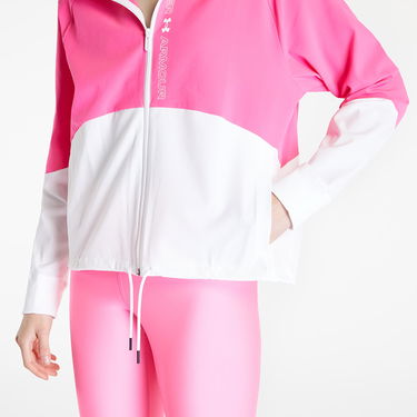 Vindjacka Under Armour Woven FZ Jacket Rosa | 1369889-695, 3
