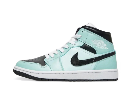 Sneakers och skor Jordan Air Jordan 1 Mid "Aqua Black" W Turkos | BQ6472-300