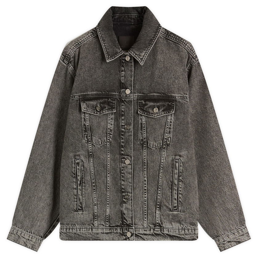 Jacka Anine Bing Anine Bing Rory Denim Jacket, Size Medium Grå | A-01-10878-WHG6