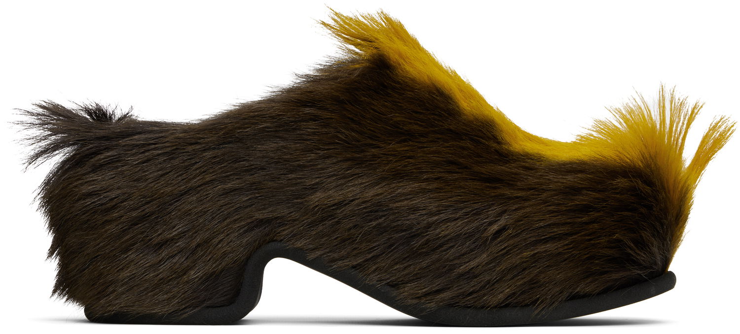 Kläder Dries Van Noten Dries Van Noten Platform Clogs Brun | MS251-1581, 0