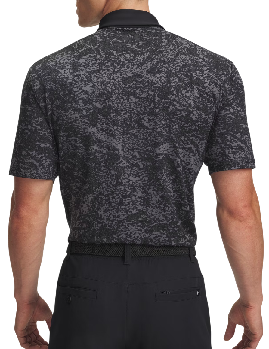 Polotröja Under Armour Playoff 3.0 Printed Polo Shirt Svart | 1378677-015, 1