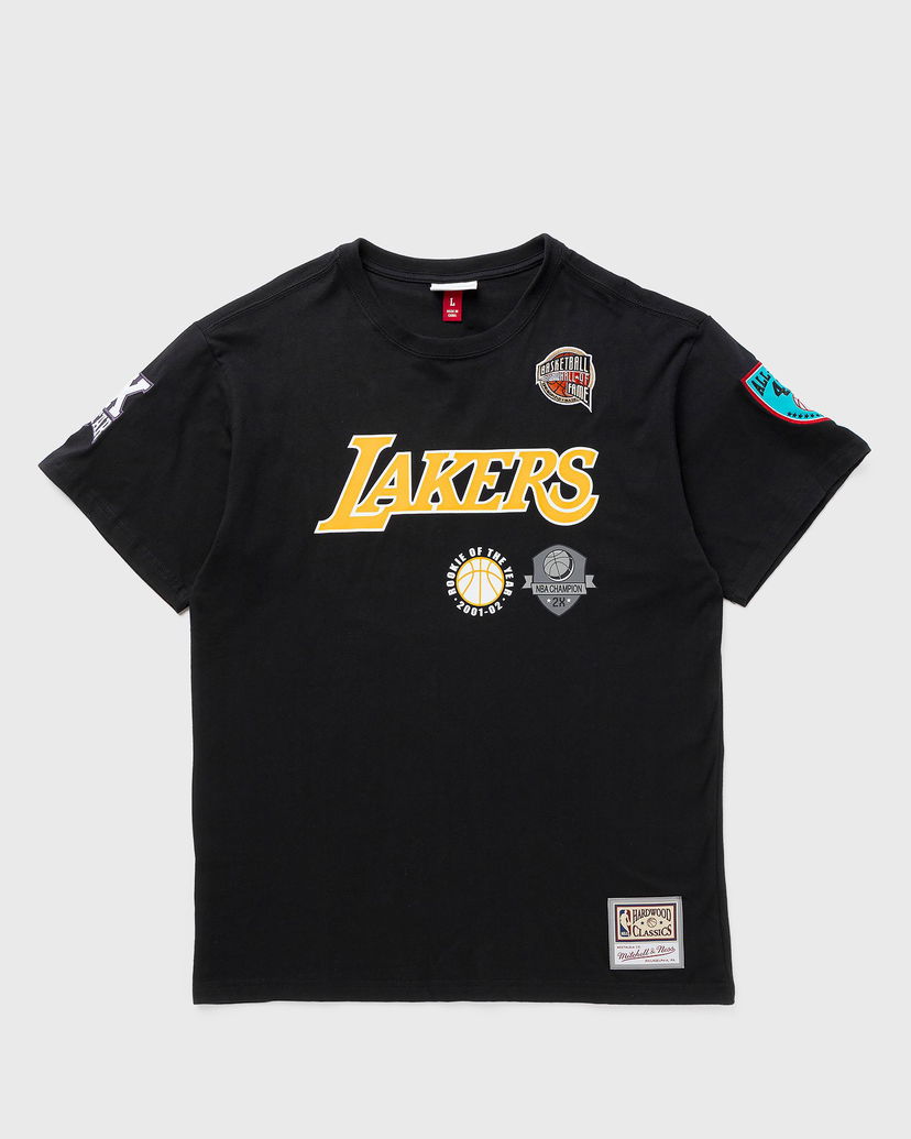 T-shirt Mitchell & Ness NBA N&N PREMIUM TEE LOS ANGELES LAKERS HALL OF FAME PAU GASOL #16 Svart | TCRW6862-LALYYPGABLCK