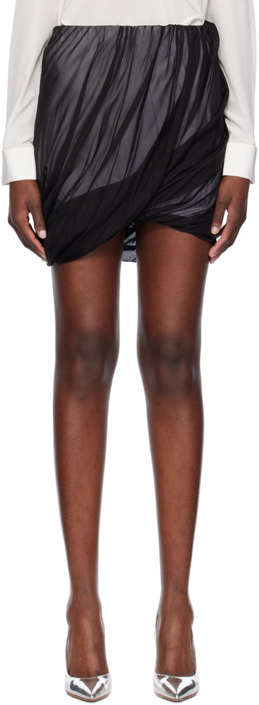 Kjol Helmut Lang Helmut Lang Bubble Miniskirt Svart | O01HW301, 0