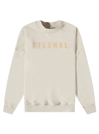 Sweater Fear of God Eternal Fleece Crewneck Beige | FGE50-003AFLC-024