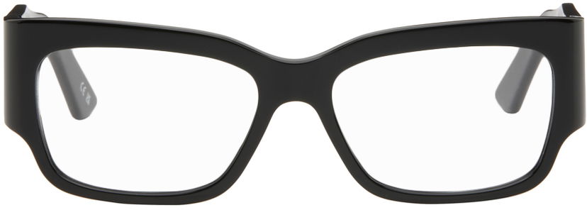 Solglasögon Balenciaga Rectangular Glasses Svart | BB0332O-001