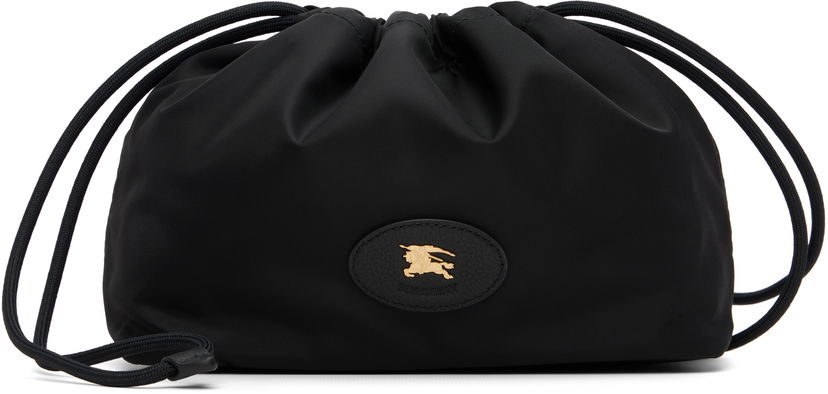 Ryggsäckar och väskor Burberry Burberry Drawstring Pouch Svart | 8111317