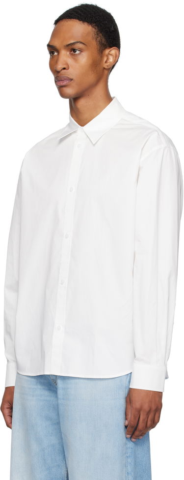 Skjorta We11done We11done Striped Layered Shirt Blå | WD-SH2-25-182-M-BL, 3