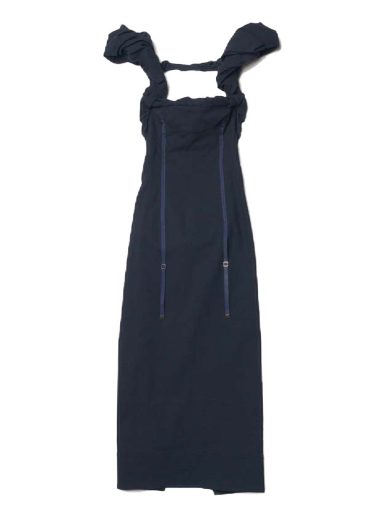 Klä Jacquemus La Robe Crema Dress Mörkblå | 223DR025-1062-380