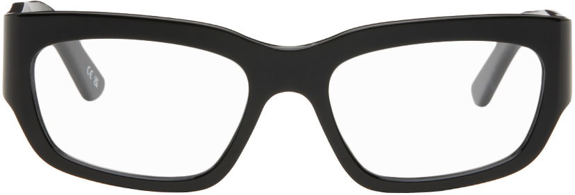 Solglasögon Balenciaga Rectangular Glasses Svart | BB0334O-001