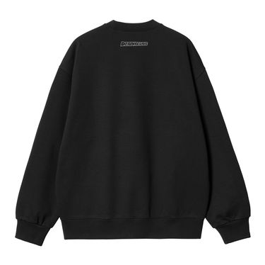 Sweater Carhartt WIP DeadKebab Knock Knock Crewneck Svart | I032454_89_XX, 5